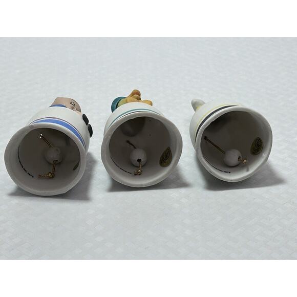 Set Of 3 Vintage Ceramic Warner Brothers Bells 4", 1979 Price Products - Picture 8 of 13